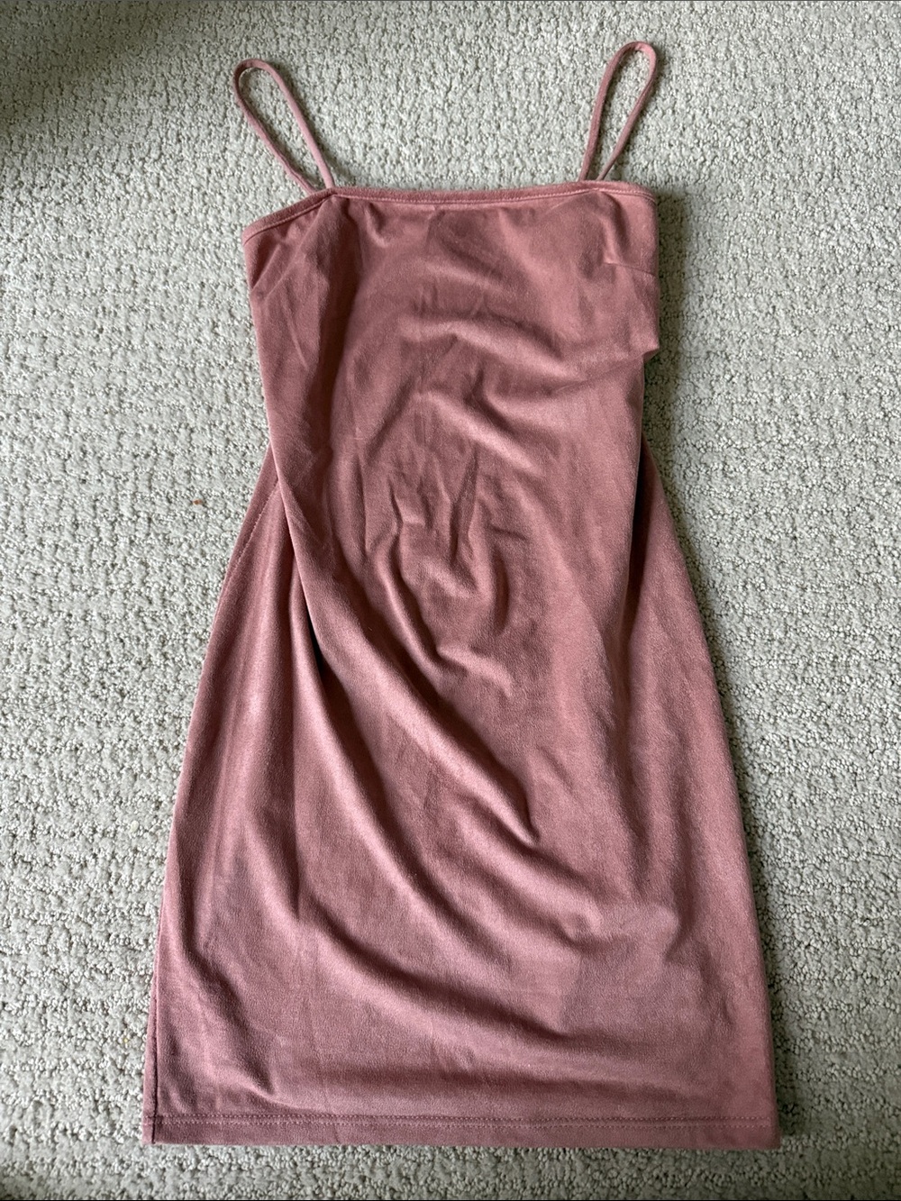 Windsor Dusty Rose Slip Mini Dress